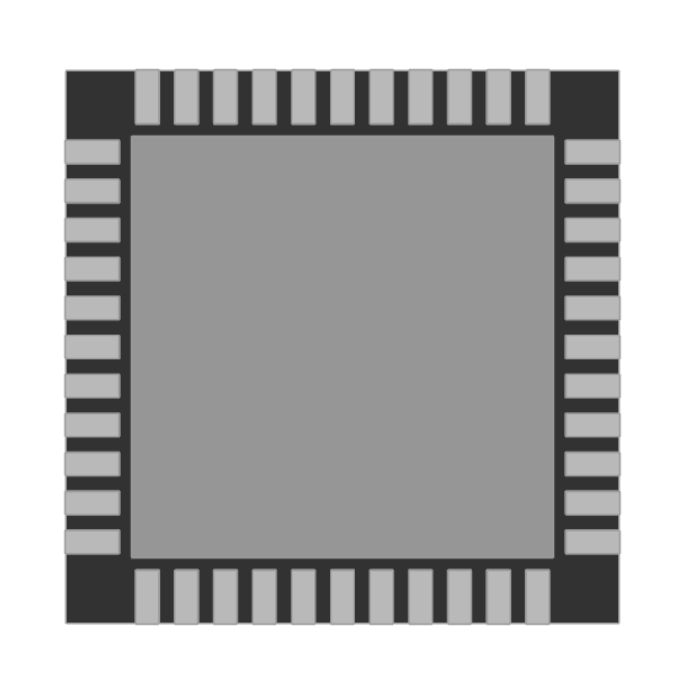 ATMEGA32U4 3d model